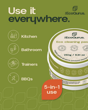 Load image into Gallery viewer, The EcoGurus Natural All-purpose Cleaner - Cleaning Paste -  Safe for kids and pets
