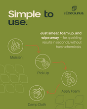 Load image into Gallery viewer, The EcoGurus Natural All-purpose Cleaner - Cleaning Paste -  Safe for kids and pets
