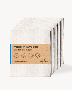 Original Made in Sweden Swedish Dish Cloths by The EcoGurus